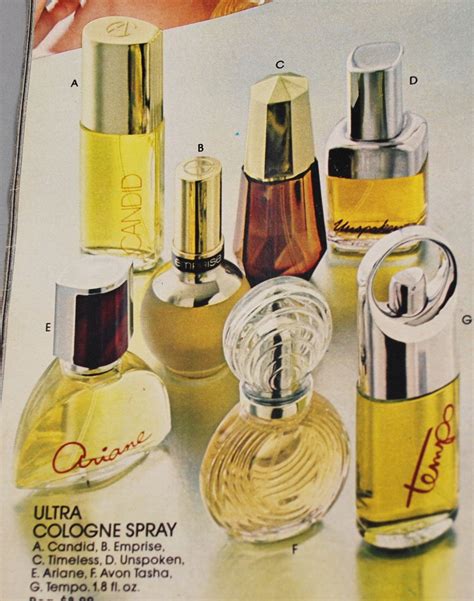 old avon perfumes names.